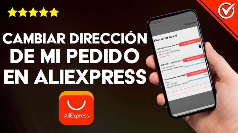Aprende a cambiar la dirección de envío en AliExpress en simples pasos