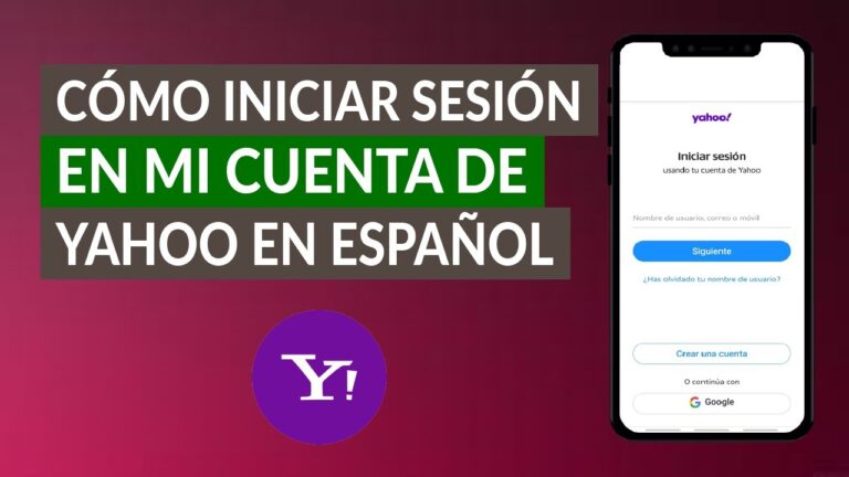 ¡Inicia sesión en Yahoo en español y accede a tus correos!