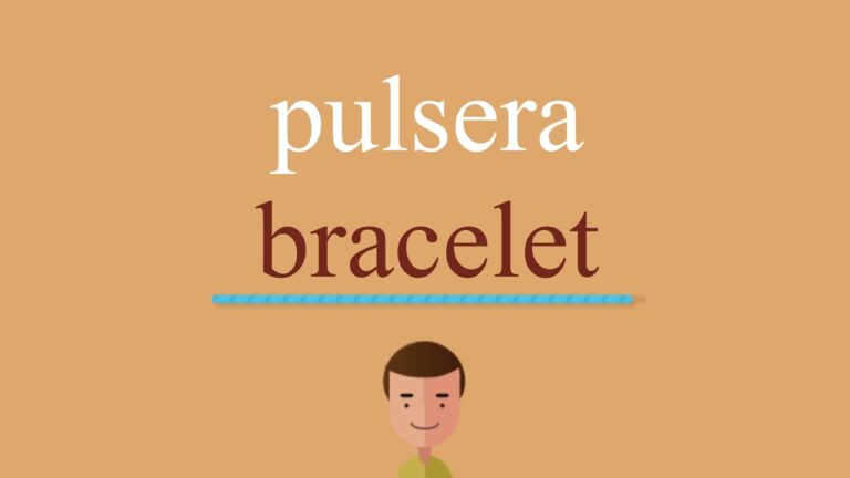 Unlocking the Secret: Learn How to Say &#8216;Pulseras&#8217; in English!